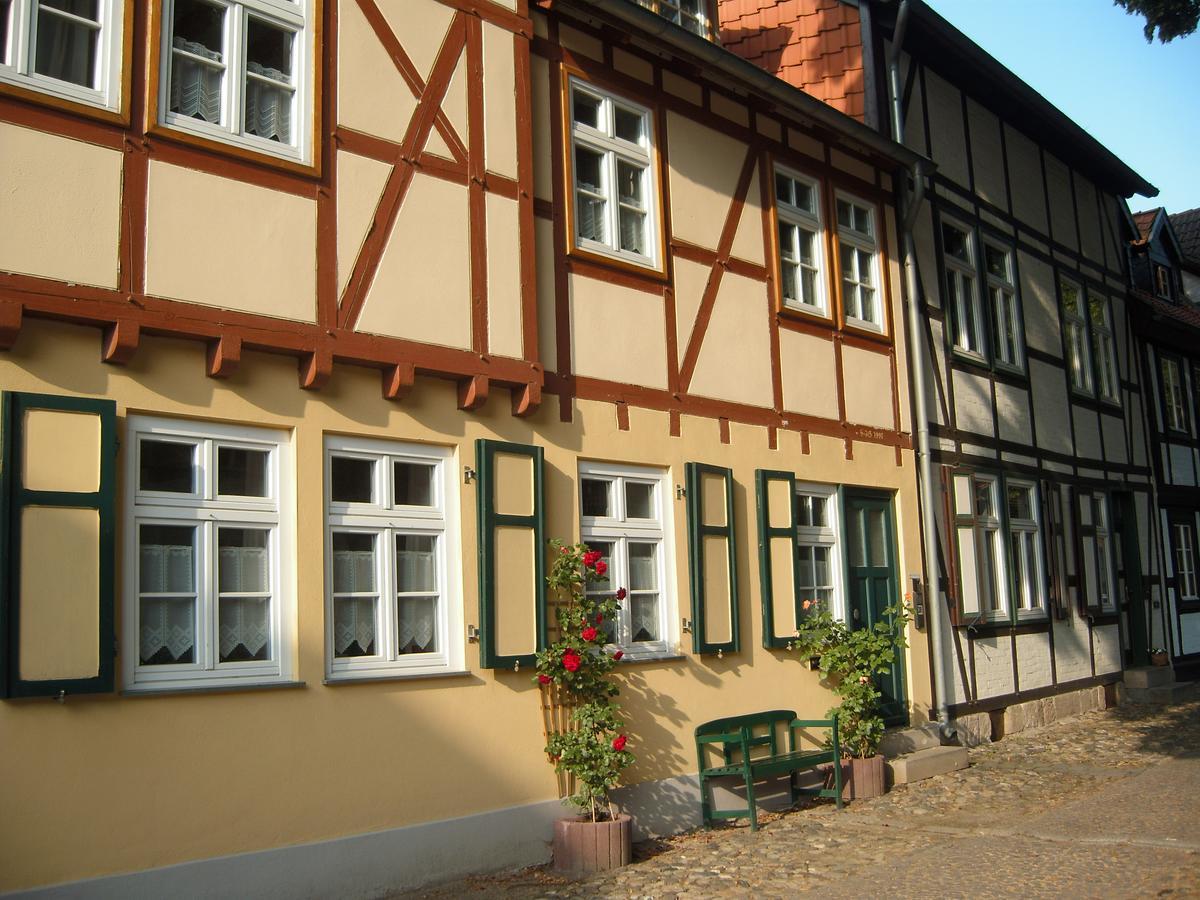 Ferienwohnungen Zur Kaiserstrasse Quedlinburg Eksteriør billede